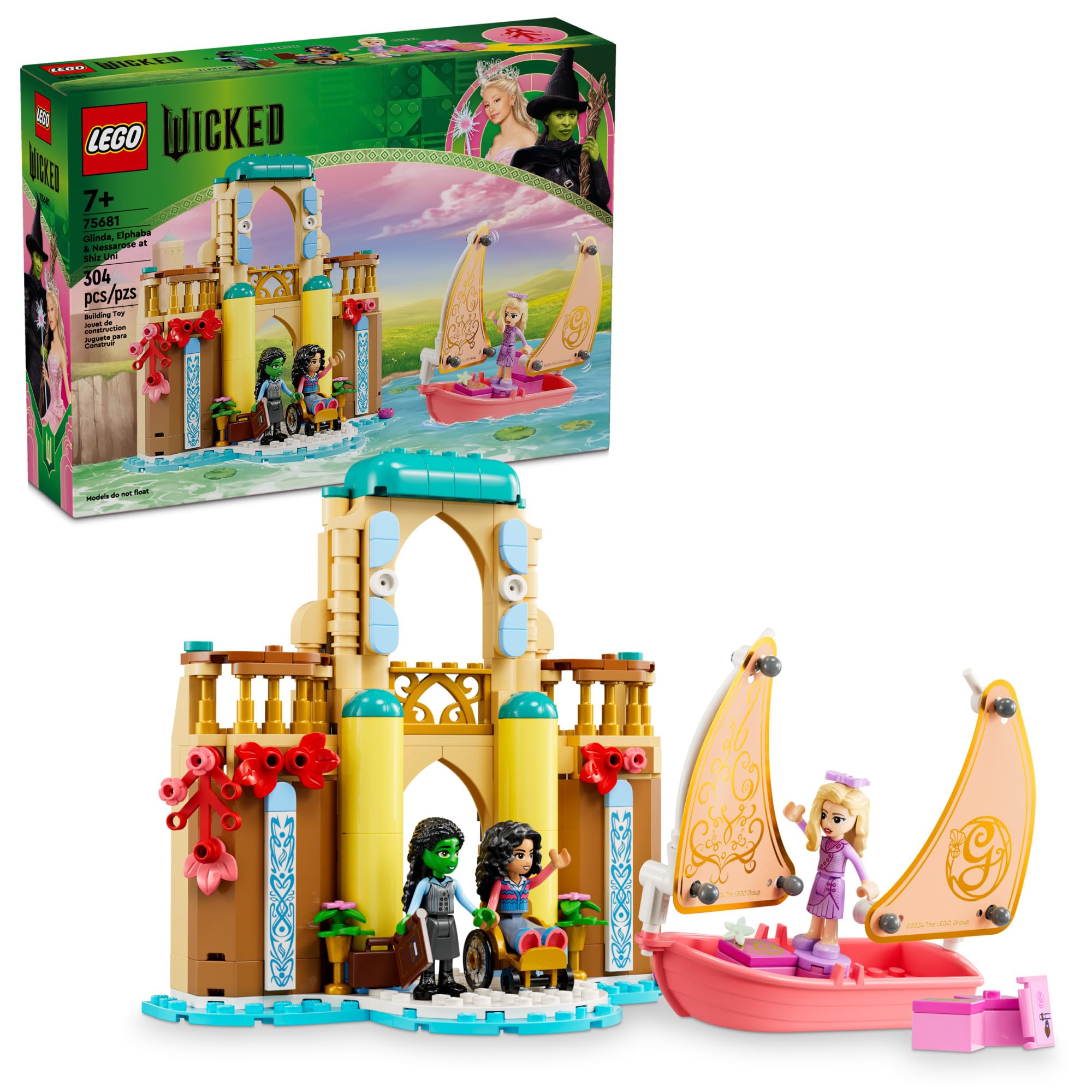 Juguete De Construcción Lego Wicked Glinda, Elphaba & Nessarose 75681 - Venta Internacional.