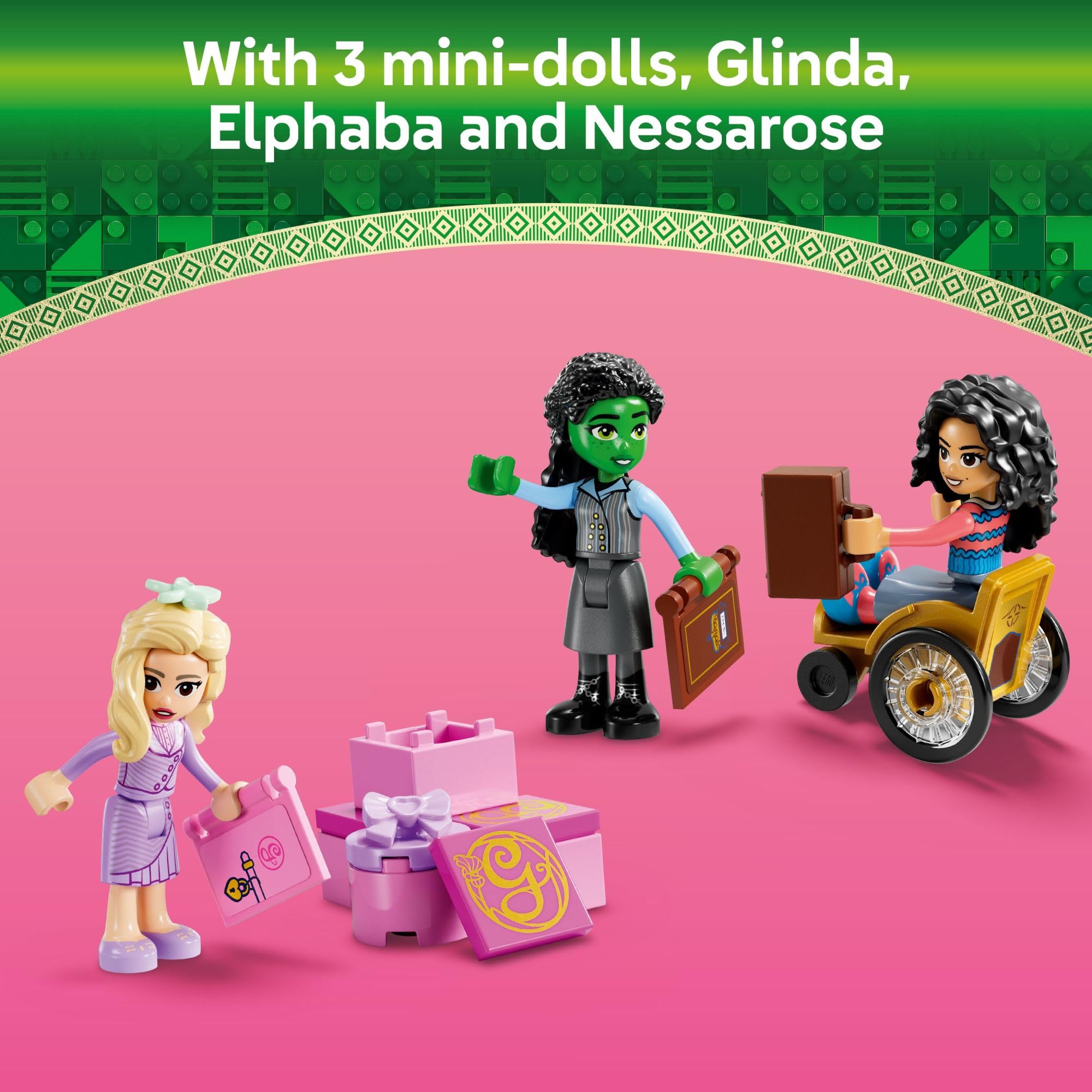 Foto 5 pulgar | Juguete De Construcción Lego Wicked Glinda, Elphaba & Nessarose 75681 - Venta Internacional.