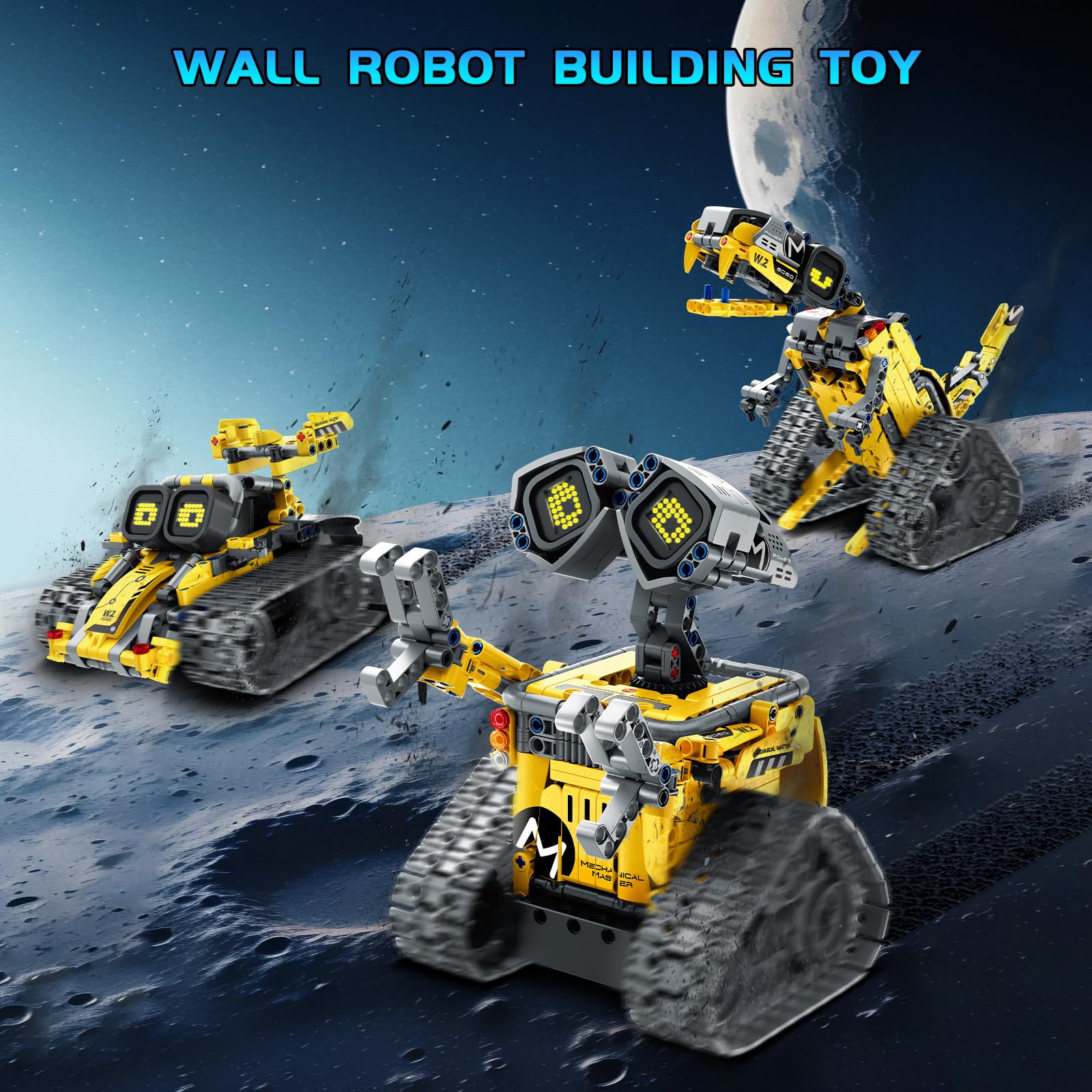 Foto 4 pulgar | Robot De Construcción Stem Sillbird Wall Robot 5 En 1 Con 435 Piezas - Venta Internacional.