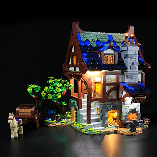 Foto 2 pulgar | Kit De Luces Led Para Lego Medieval Blacksmith (21325) - Venta Internacional.