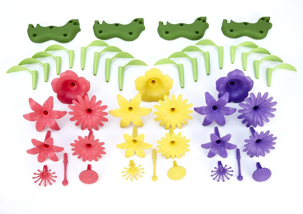 Foto 4 pulgar | Set De Juguetes Green Toys Build-a-bouquet De 44 Piezas Pretend Play - Venta Internacional.