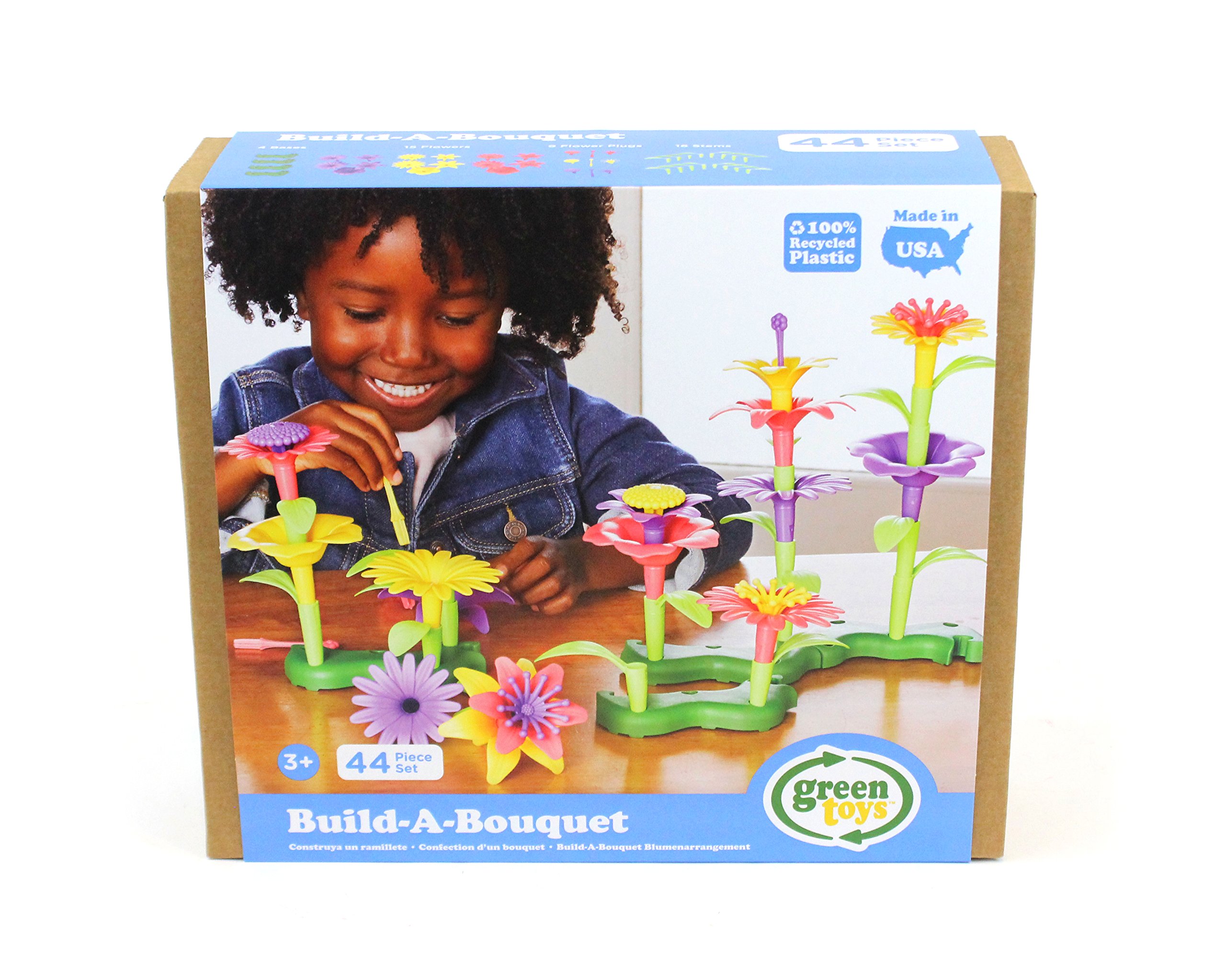 Foto 8 pulgar | Set De Juguetes Green Toys Build-a-bouquet De 44 Piezas Pretend Play - Venta Internacional.