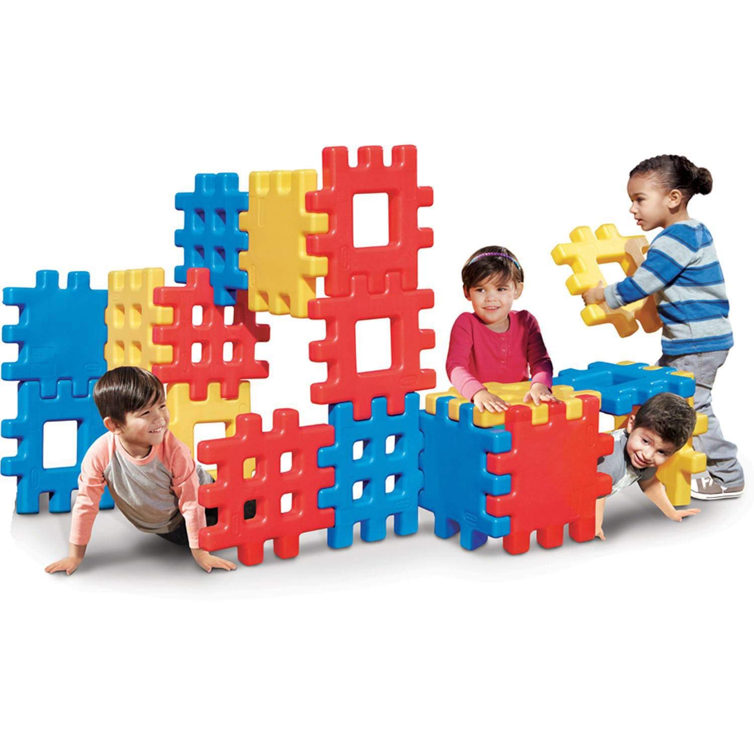 Foto 7 | Juego De Gofres Little Tikes Big Waffle, 18 Piezas, Azul/rojo/amarillo - Venta Internacional.