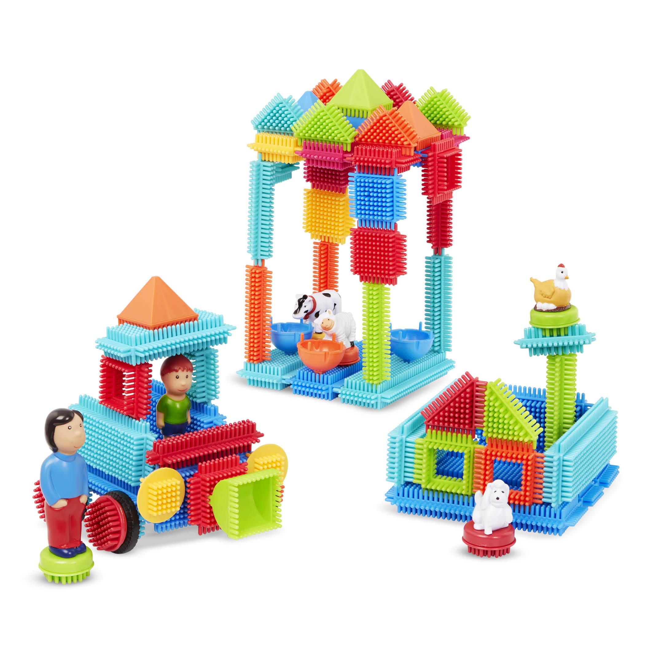 Foto 2 pulgar | Building Blocks Battat Bristle Blocks 113 Piezas Con Estuche De Almacenamiento - Venta Internacional.