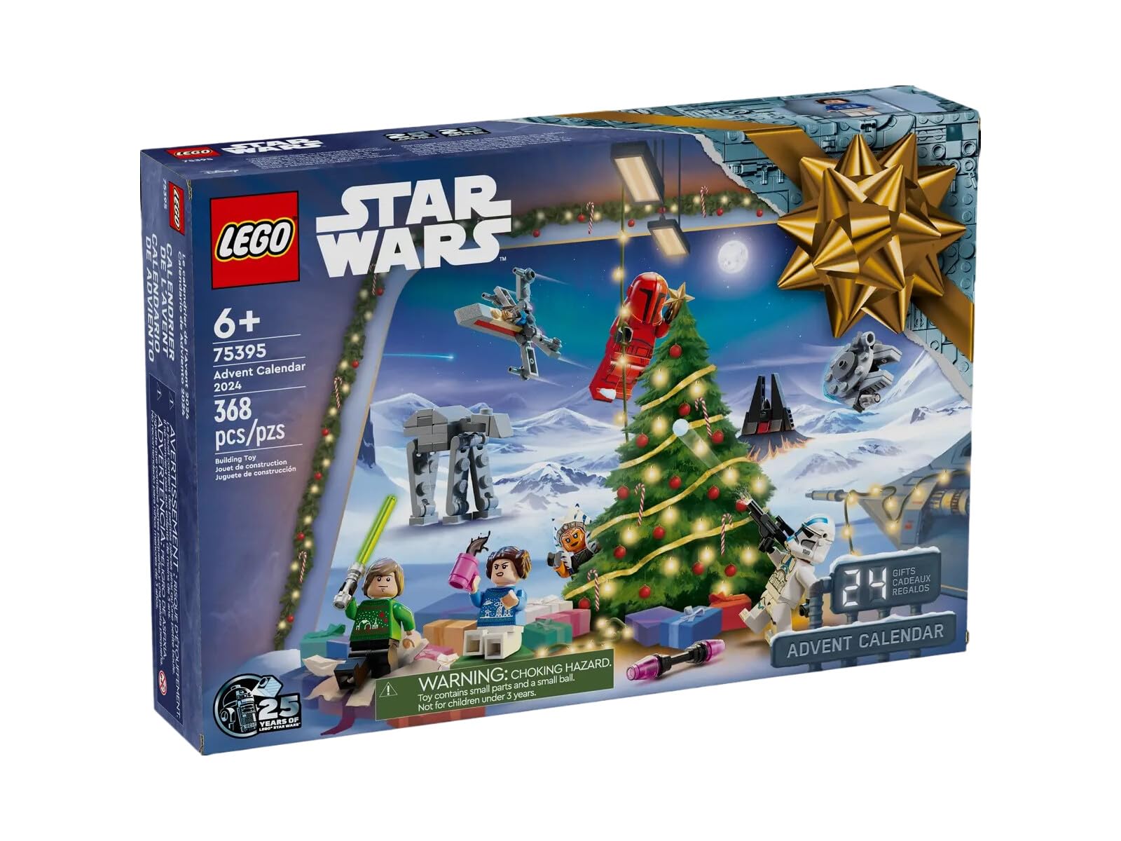 Calendario De Adviento Lego Star Wars 2024 Con 18 Minimodelos De Más De 6 Años - Venta Internacional.