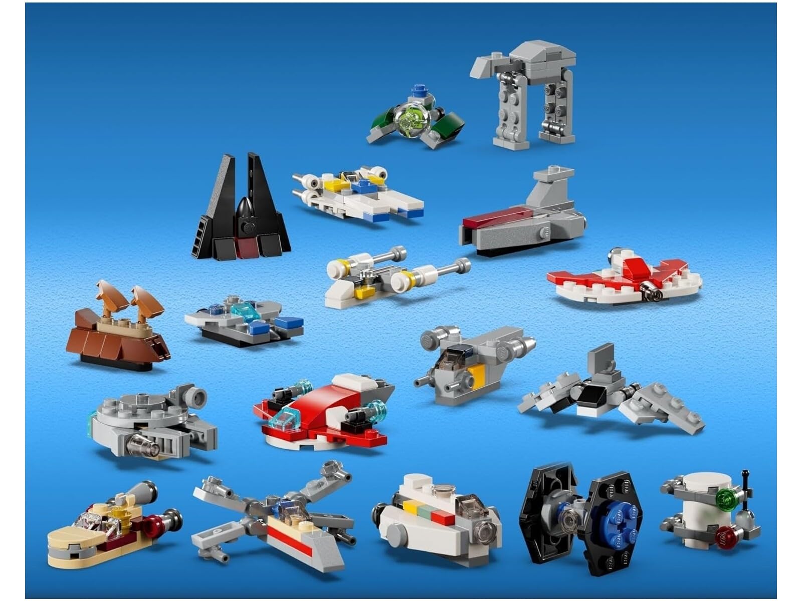 Foto 6 pulgar | Calendario De Adviento Lego Star Wars 2024 Con 18 Minimodelos De Más De 6 Años - Venta Internacional.