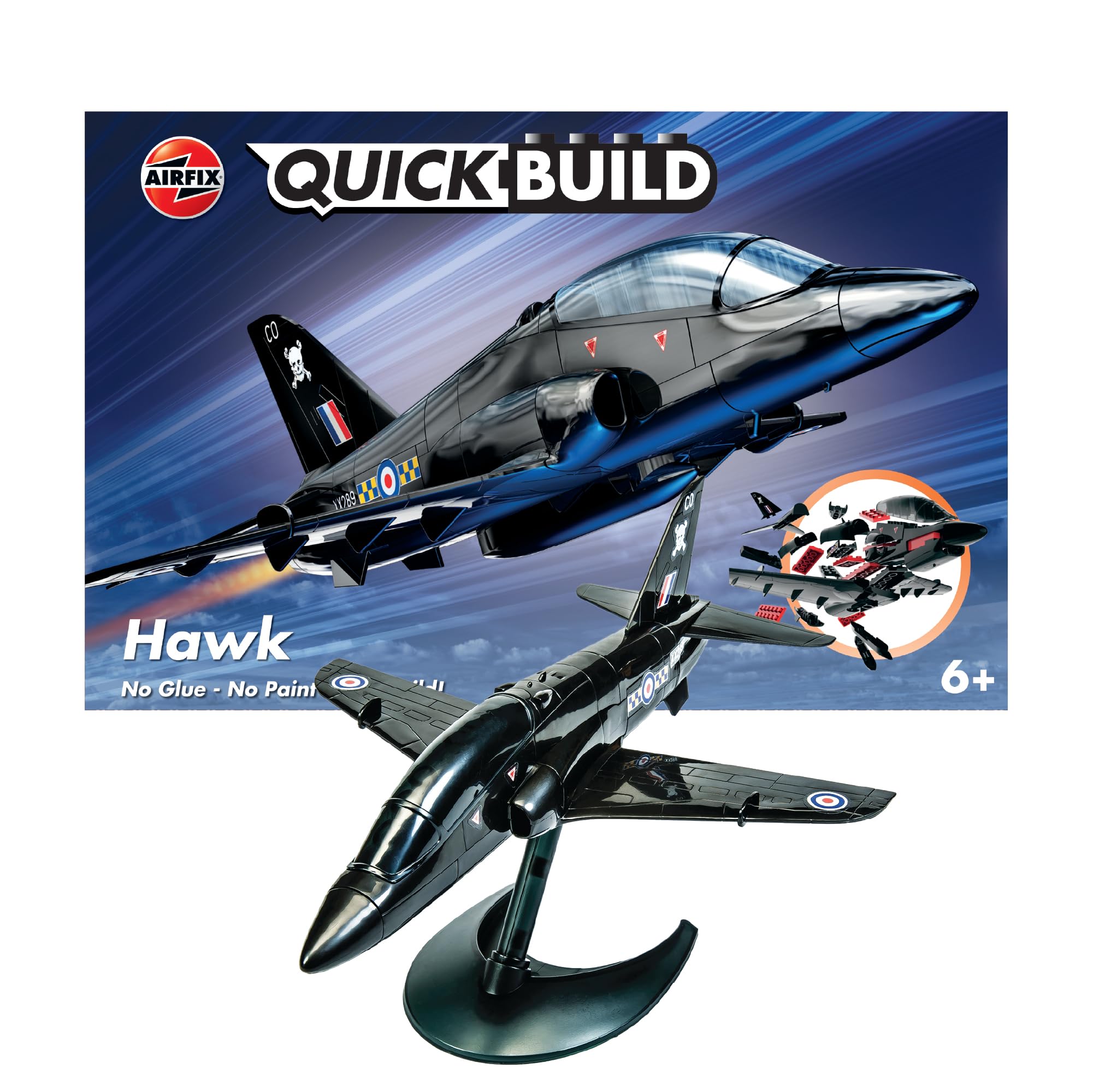 Foto 2 pulgar | Kit De Maquetas De Avión Airfix Quickbuild Bae Hawk - Venta Internacional.