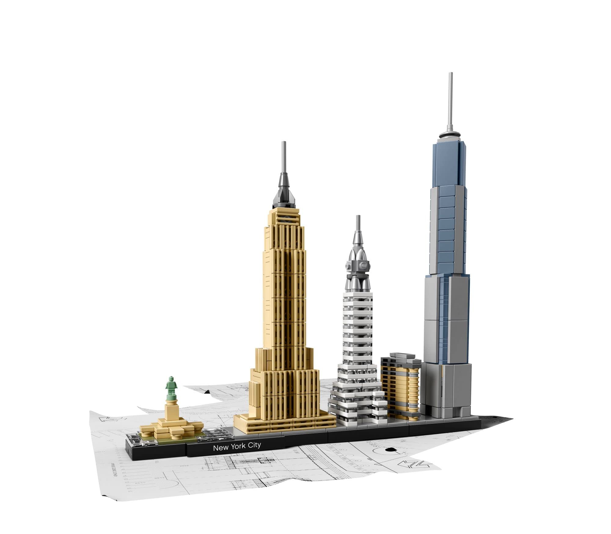 Foto 5 | Juguete De Construcción Lego Architecture New York City 21028 598 Piezas - Venta Internacional.