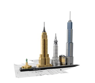 Foto 5 | Juguete De Construcción Lego Architecture New York City 21028 598 Piezas - Venta Internacional.