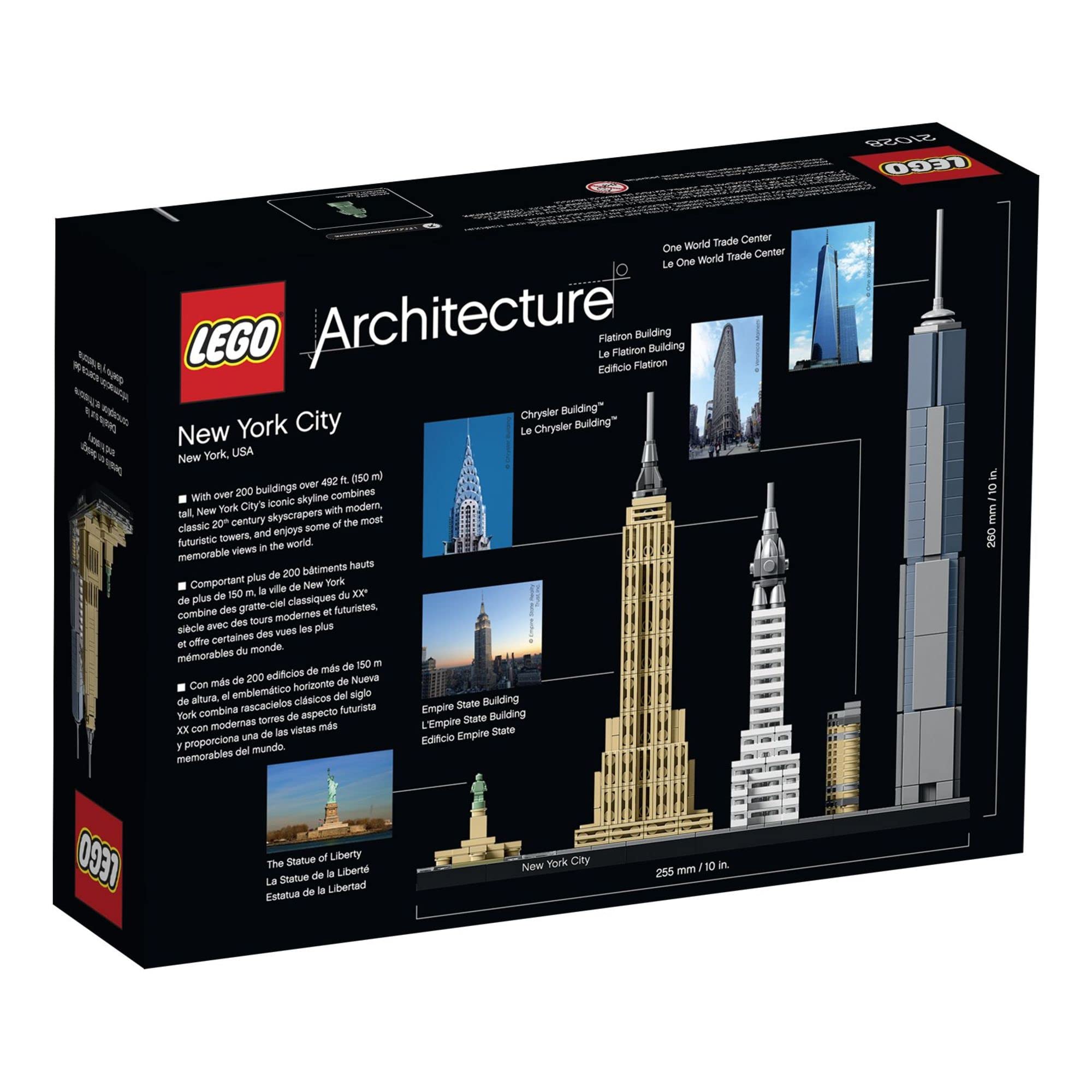 Foto 6 | Juguete De Construcción Lego Architecture New York City 21028 598 Piezas - Venta Internacional.