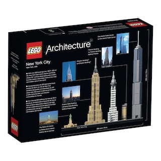 Foto 6 | Juguete De Construcción Lego Architecture New York City 21028 598 Piezas - Venta Internacional.