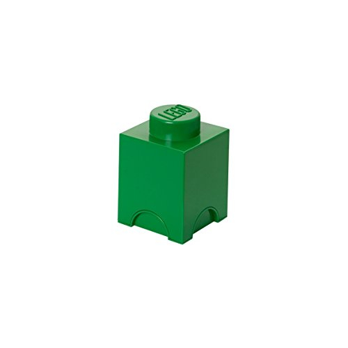 Foto 2 pulgar | Caja De Almacenamiento Room Copenhagen Lego Storage Brick 1, Color Verde Oscuro - Venta Internacional.