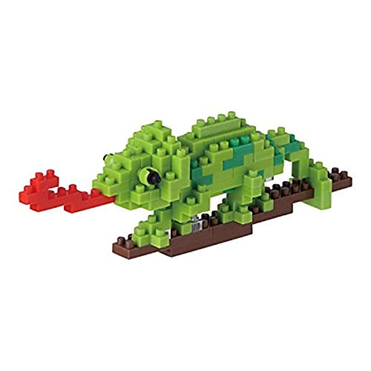 Foto 2 pulgar | Juguete Nanoblock Chameleon Green 120 Piezas Nivel 3 - Venta Internacional.