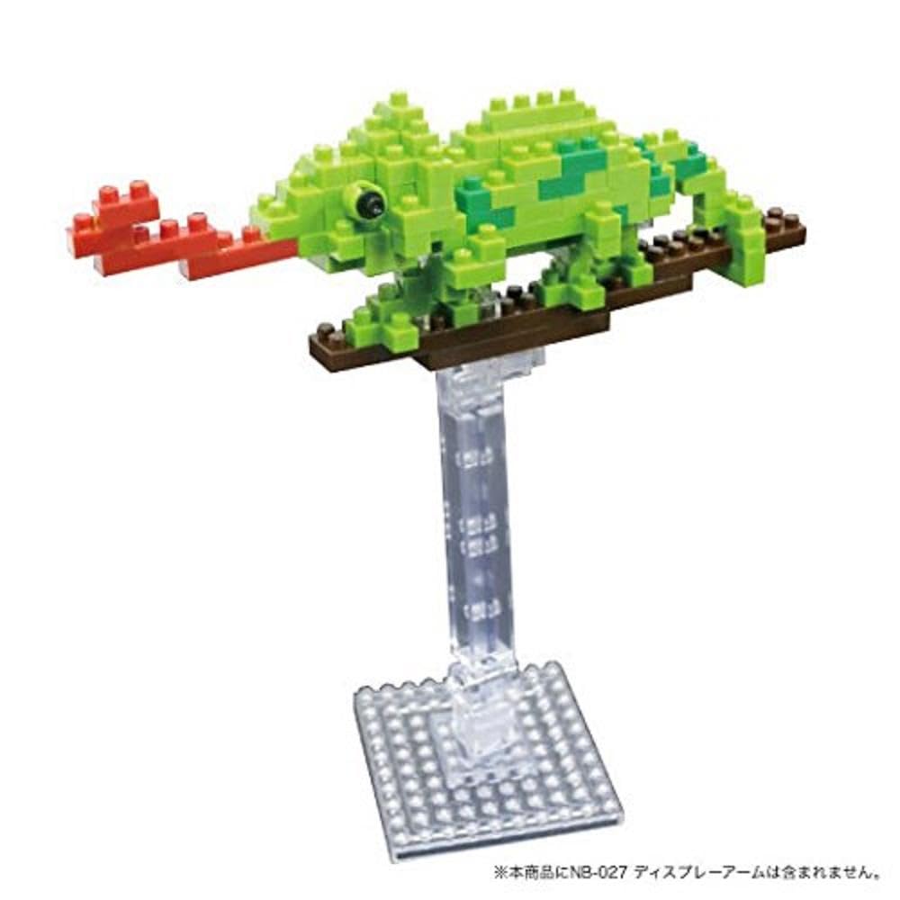 Foto 4 pulgar | Juguete Nanoblock Chameleon Green 120 Piezas Nivel 3 - Venta Internacional.