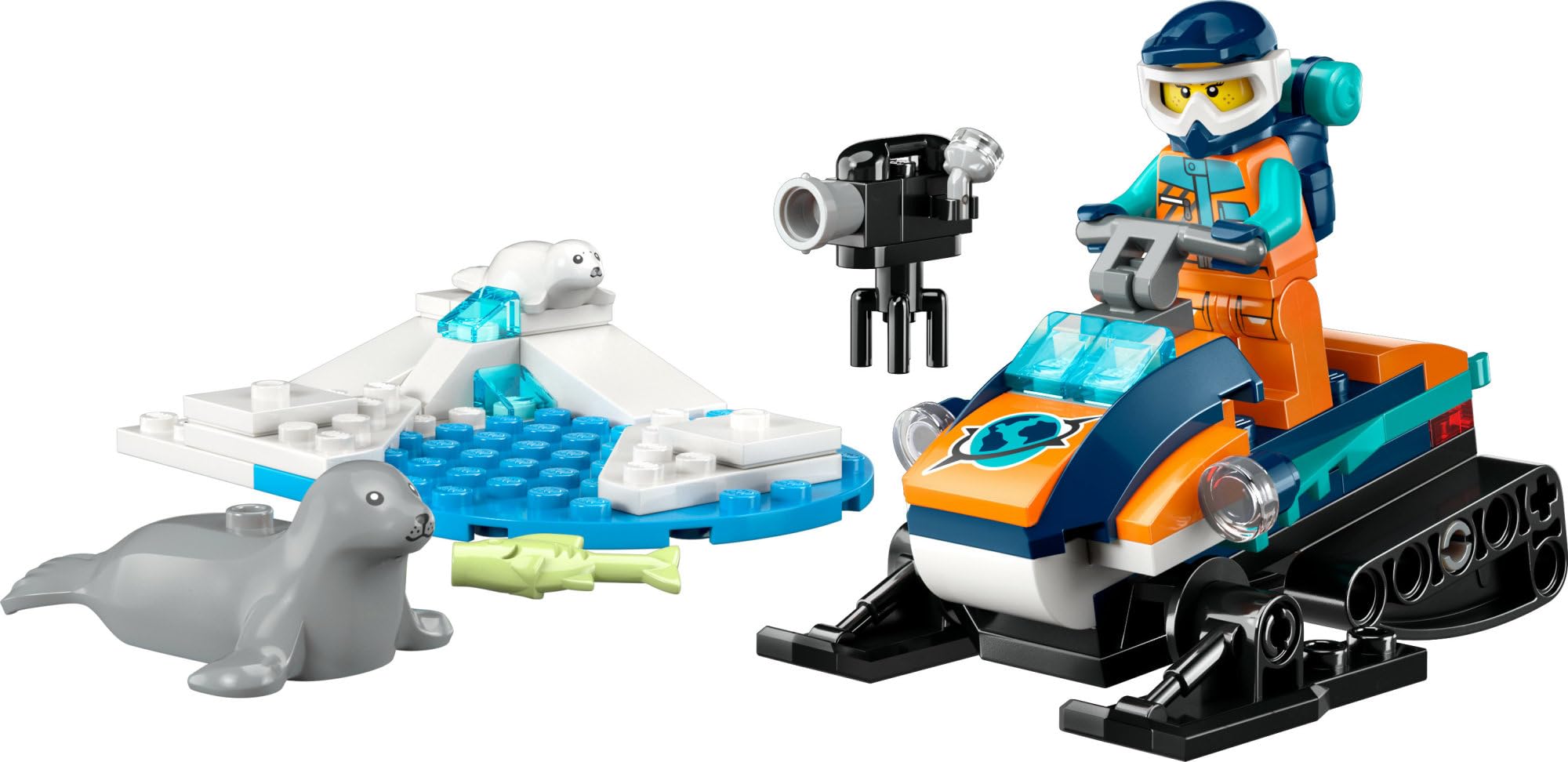 Foto 6 pulgar | Set De Juguetes De Construcción Lego City Arctic Explorer Snowmobile 60376 - Venta Internacional.