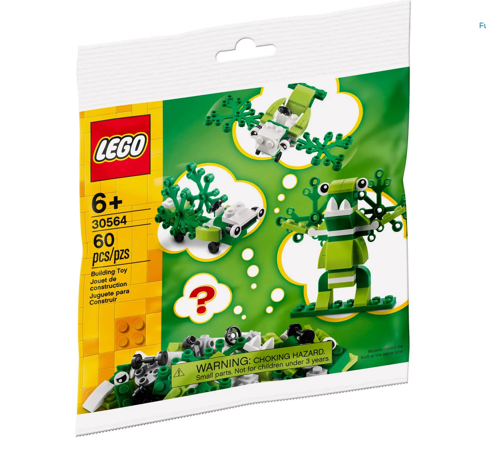 Foto 2 pulgar | Set Verde Lego Build Your Own Monster Or Vehicles 30564 - Venta Internacional.