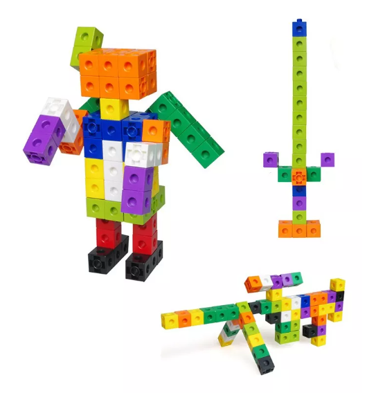 Foto 4 | Niños Numberblocks Cubos Matemáticas Juego Didáctico Bloques