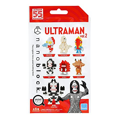 Foto 5 pulgar | Nanoblock - Ultraman Vol. 2 (caja De 6 Cajas Ciegas), Serie  - Venta Internacional.