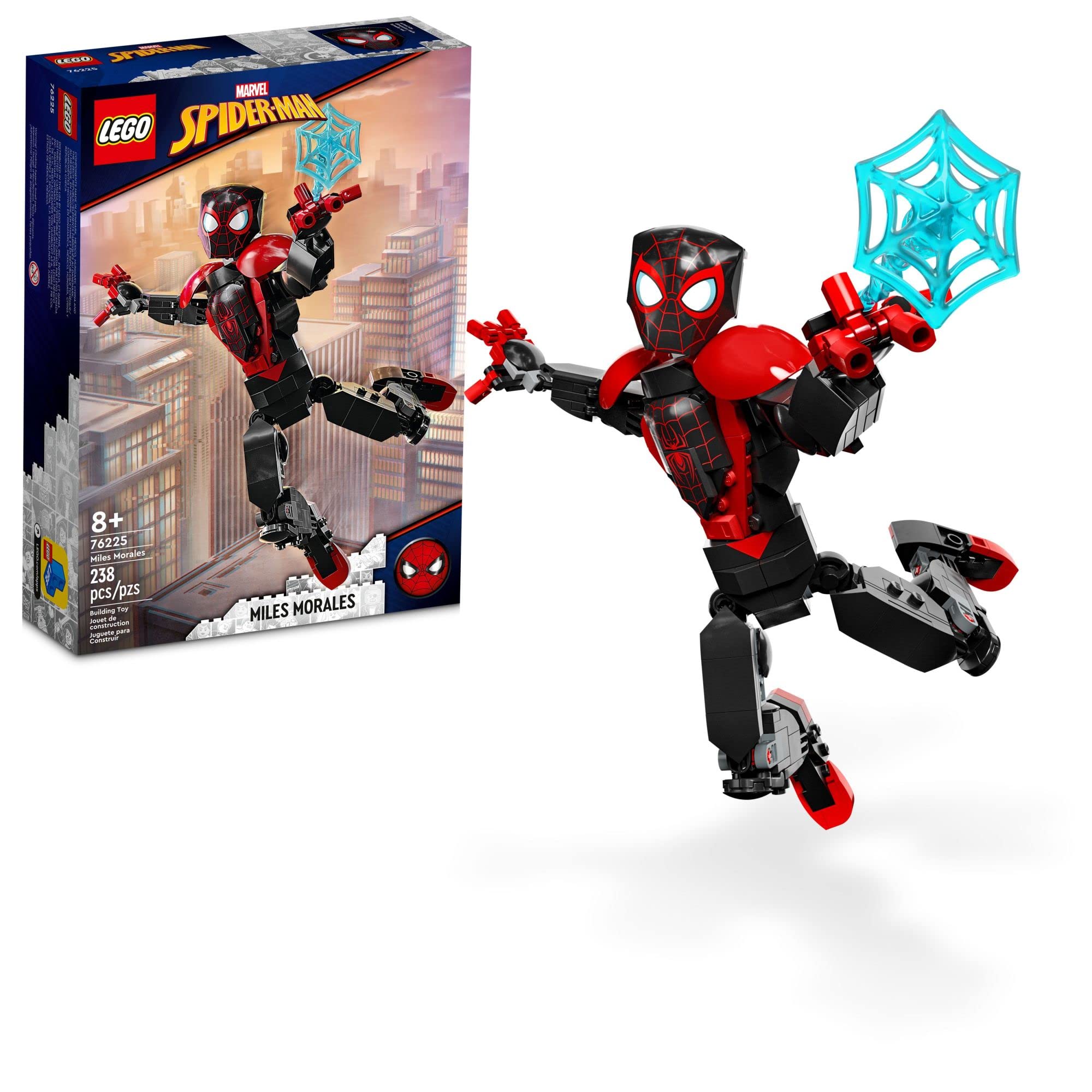 Set De Figuras Lego Marvel Miles Morales 76225 Para Niños Mayores De 8 Años - Venta Internacional.