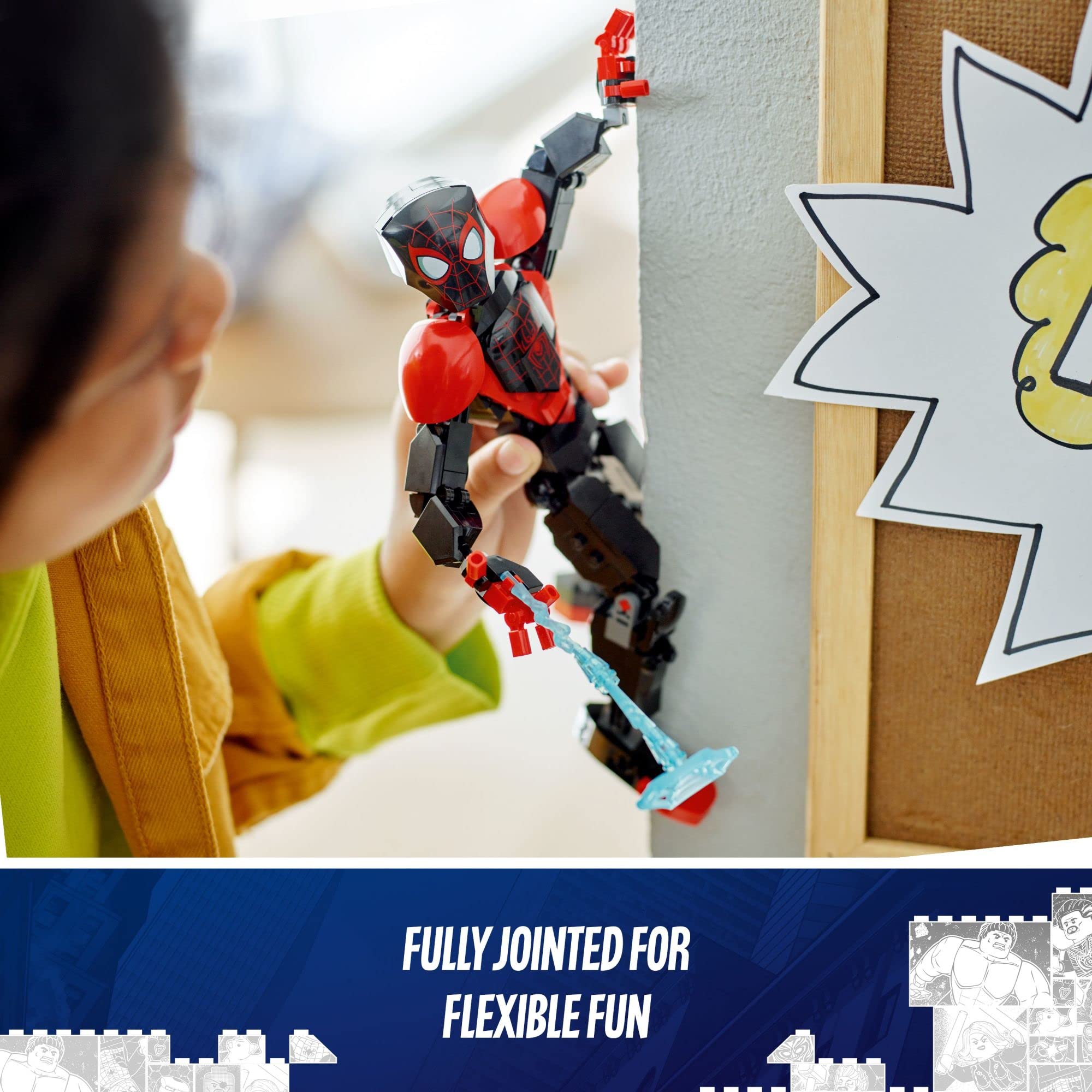 Foto 3 | Set De Figuras Lego Marvel Miles Morales 76225 Para Niños Mayores De 8 Años - Venta Internacional.