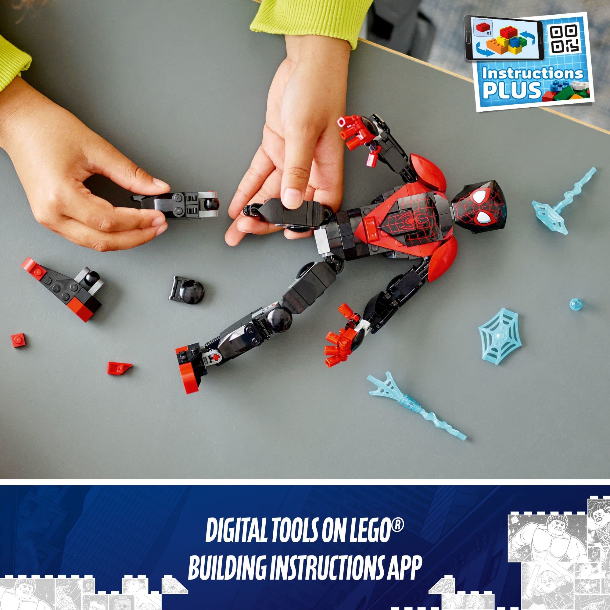 Foto 6 pulgar | Set De Figuras Lego Marvel Miles Morales 76225 Para Niños Mayores De 8 Años - Venta Internacional.