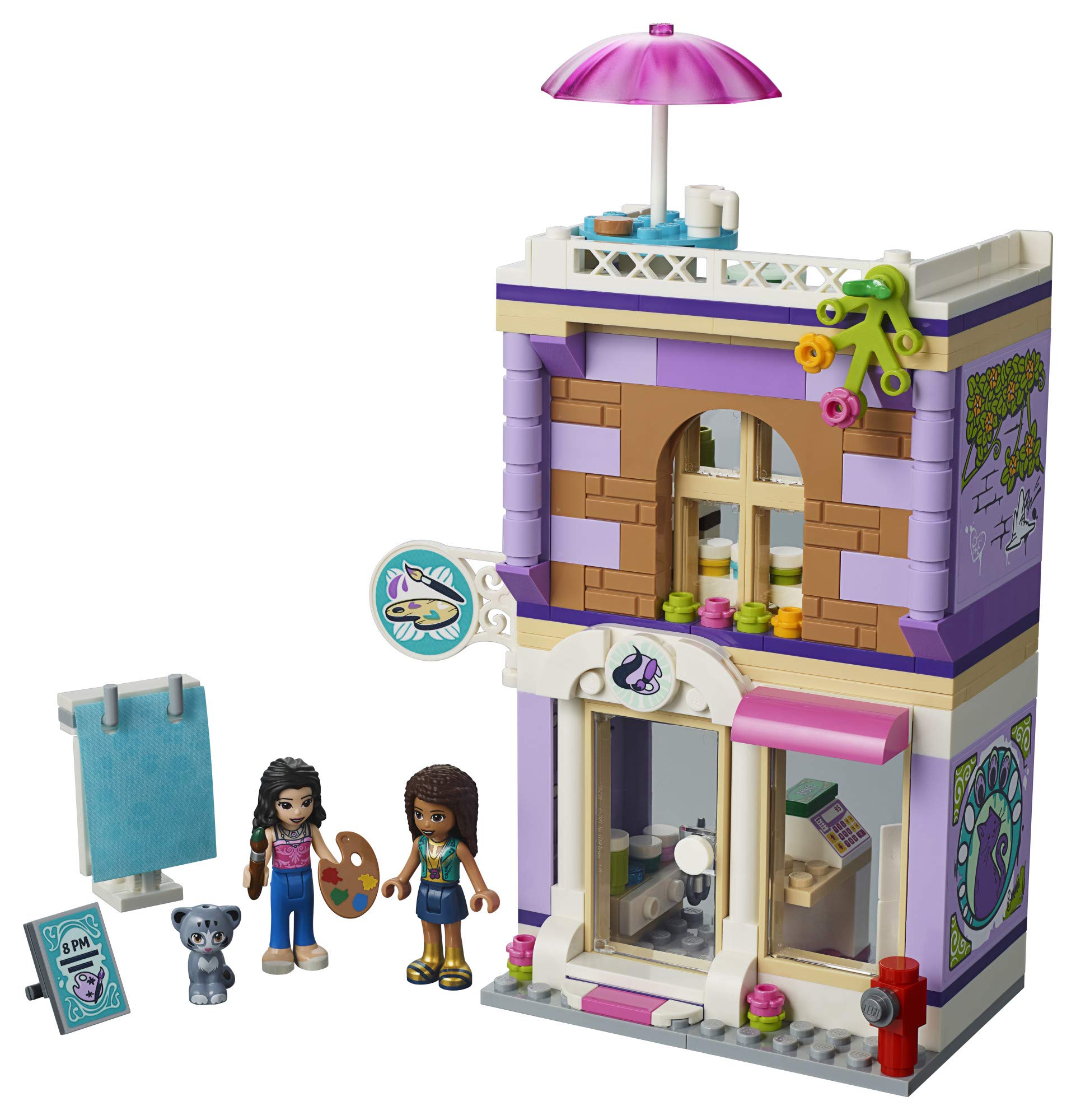 Foto 2 | Kit De Construcción LEGO Friends Emma's Art Studio 41365 235 Piezas -Descatalogado por el fabricante - Venta Internac