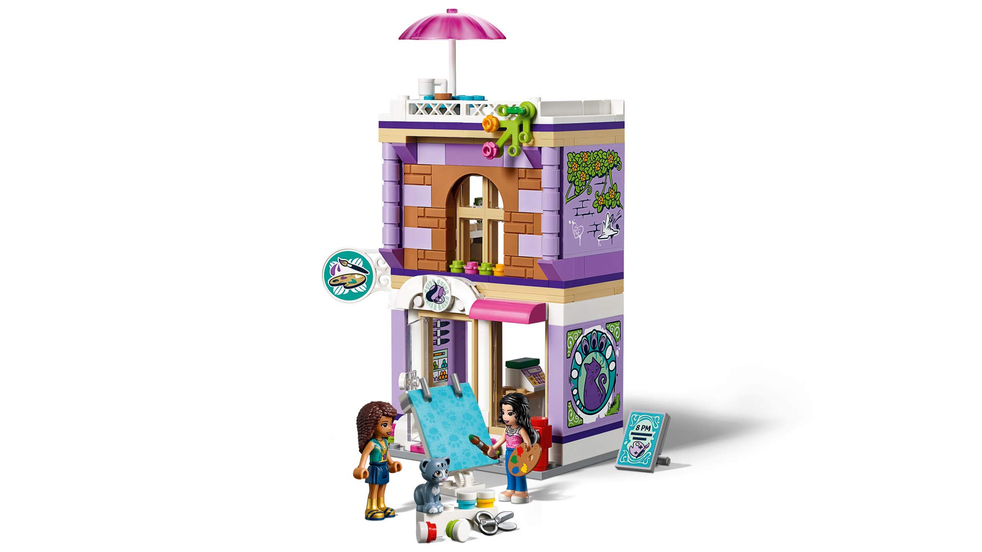 Foto 6 | Kit De Construcción LEGO Friends Emma's Art Studio 41365 235 Piezas -Descatalogado por el fabricante - Venta Internac