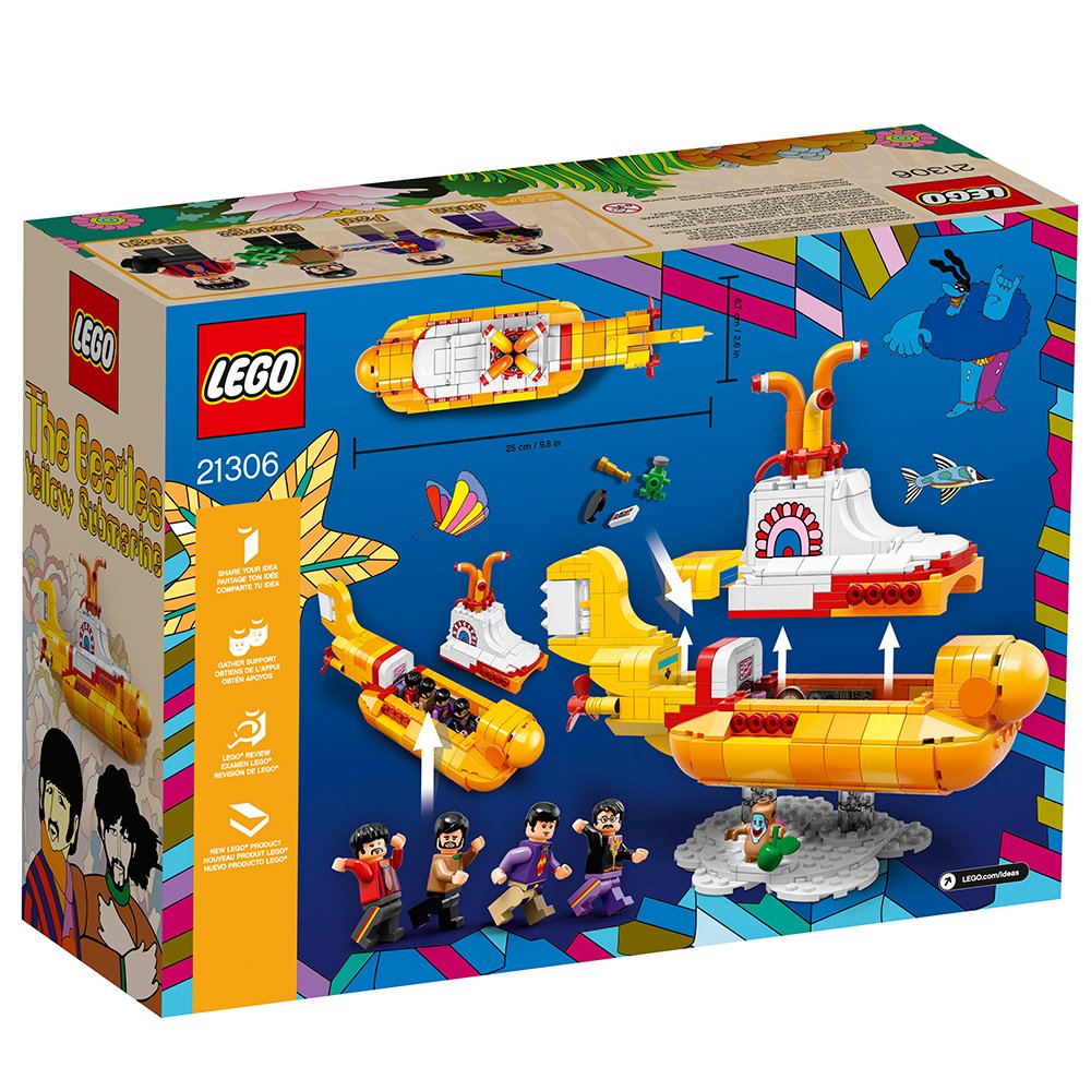 Foto 6 | Kit de Construcción para Submarinos Lego Ideas 21306 - Venta Internacional