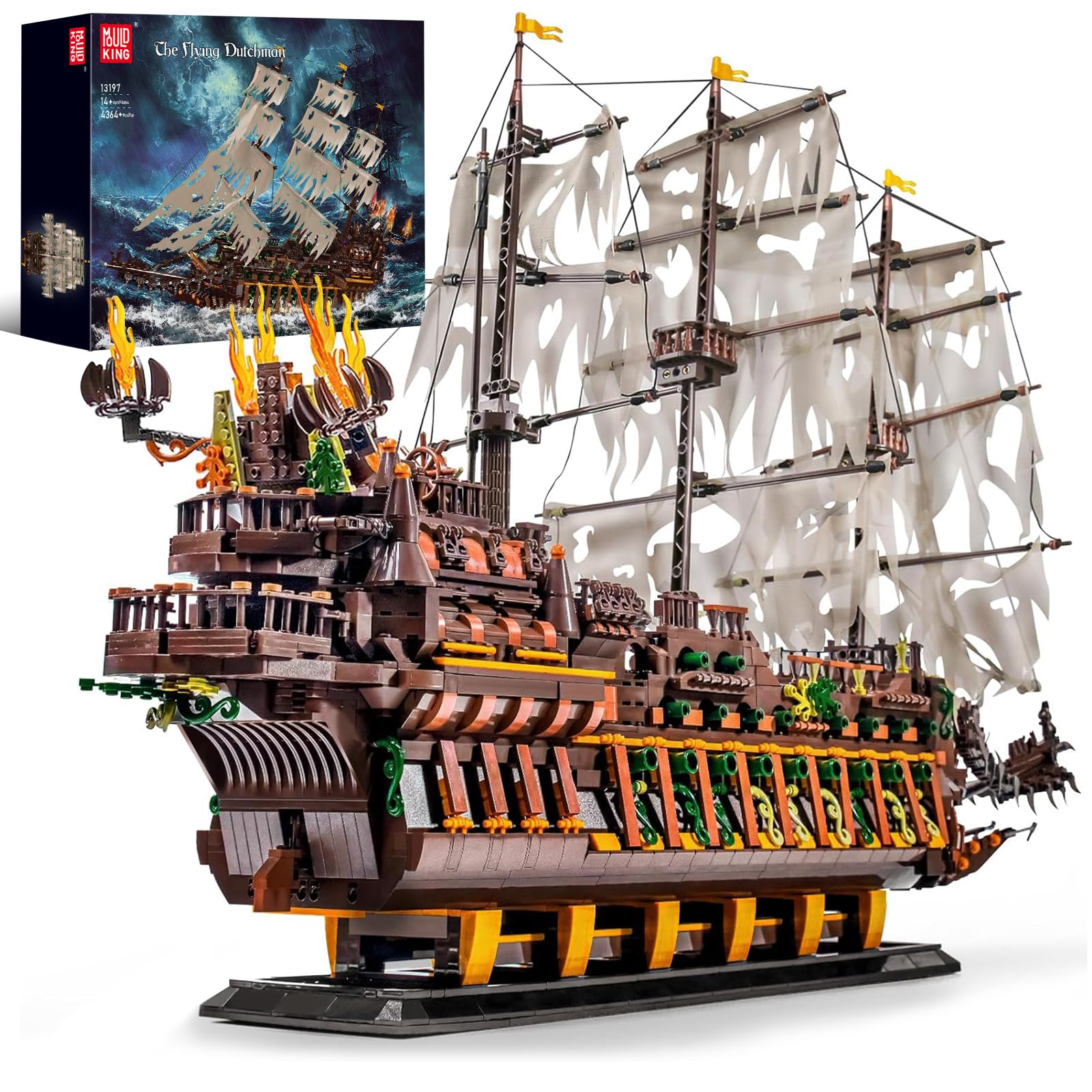 Bloques de Construcción Mould King Pirates Ship-Venta Internacional