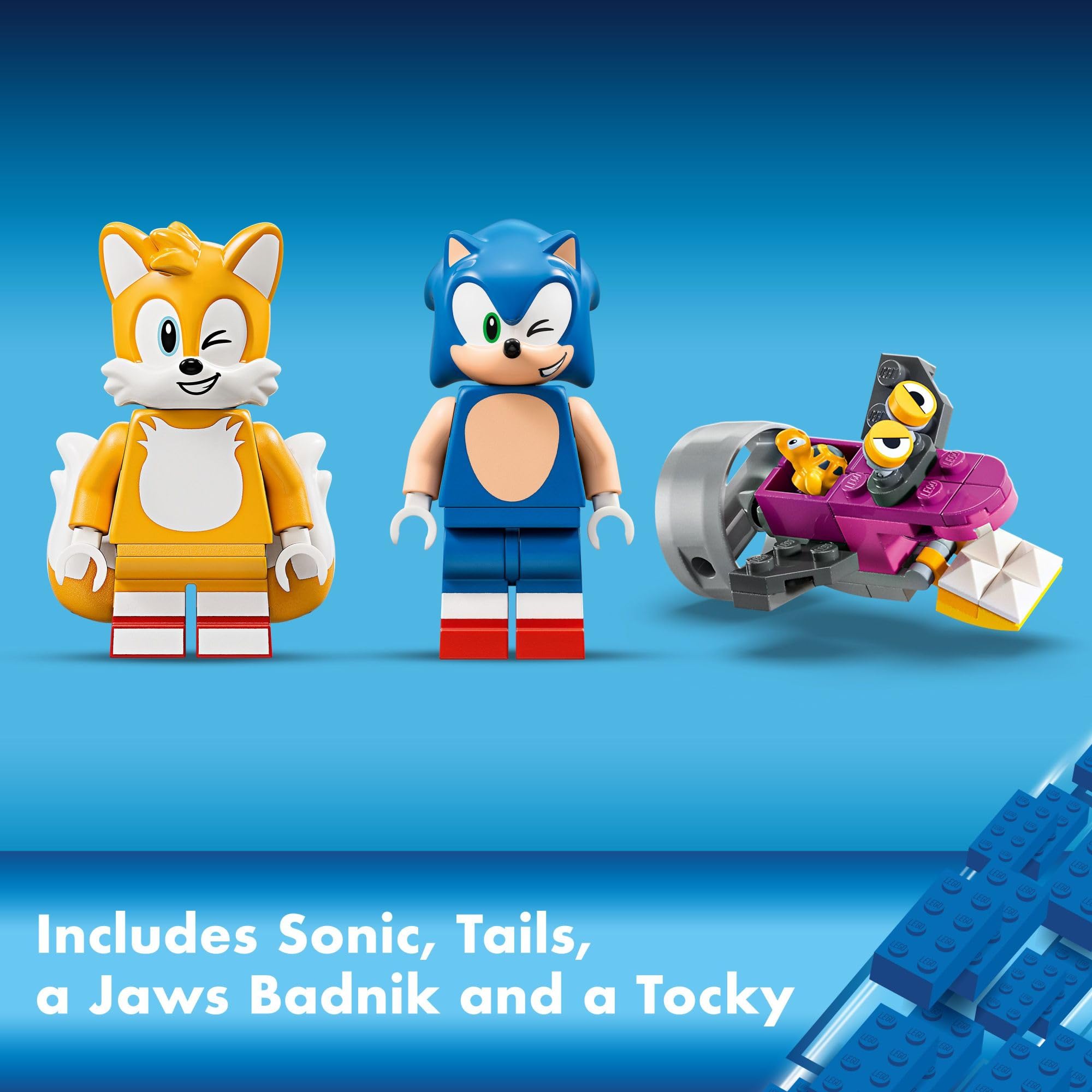 Foto 7 pulgar | Set De Construcción Lego Sonic The Hedgehog Tails' Adventure Boat - Venta Internacional.