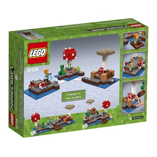 Foto 3 | Juguete Lego Minecraft The Mushroom Island 21129 Con Figuras - Venta Internacional.