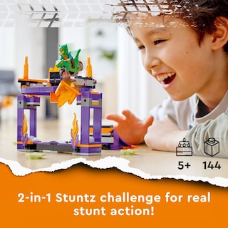 Foto 2 | Kit De Construcción Lego City Stuntz Stunt Ramp Con Pelota De Baloncesto 60359 - Venta Internacional.