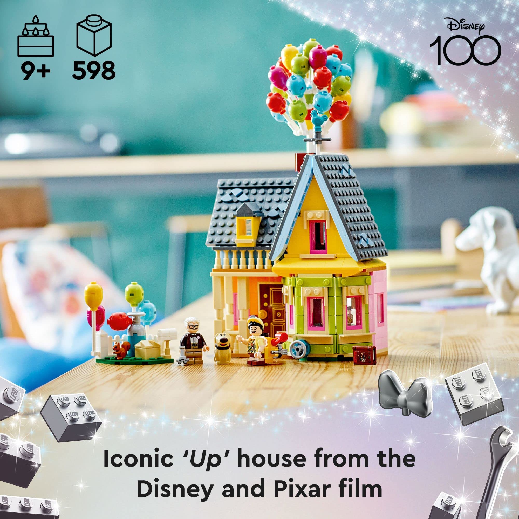 Foto 2 | Set De Juguetes De Construcción Lego Disney Y Pixar 'up' House 43217 - Venta Internacional.