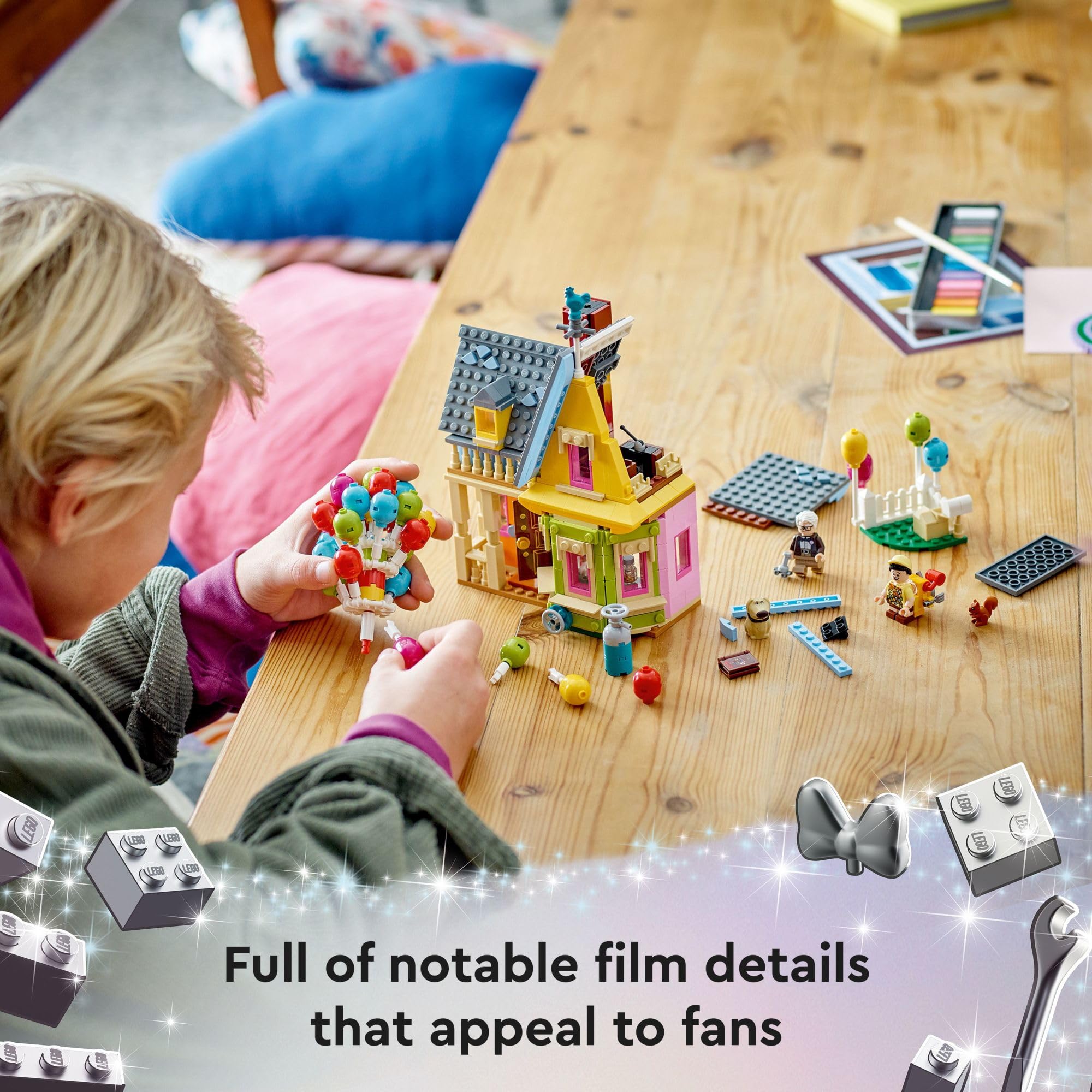 Foto 4 pulgar | Set De Juguetes De Construcción Lego Disney Y Pixar 'up' House 43217 - Venta Internacional.