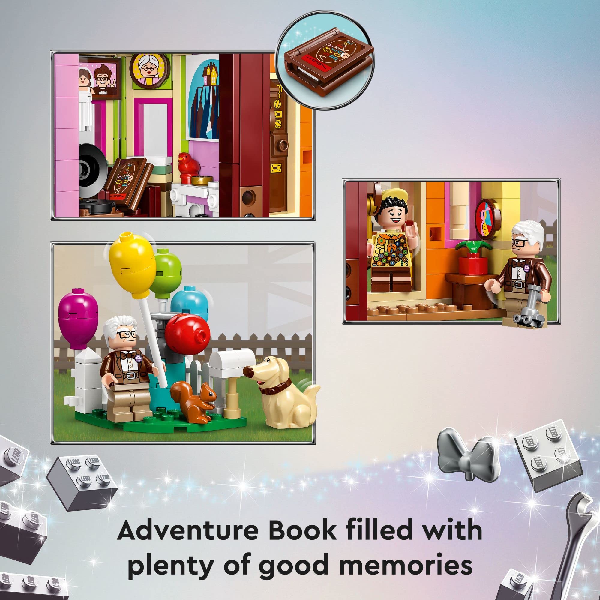 Foto 5 | Set De Juguetes De Construcción Lego Disney Y Pixar 'up' House 43217 - Venta Internacional.