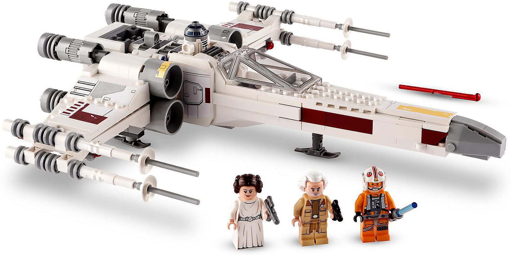 Foto 5 pulgar | Juguete De Construcción Lego Star Wars Luke Skywalker X-wing 75301 - Venta Internacional.