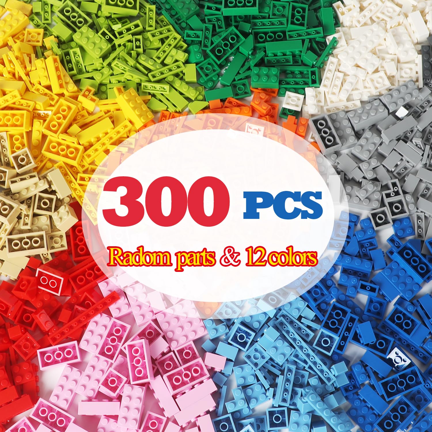 Foto 2 pulgar | Construyendo Ladrillos Ekuzi Compatibles Con Lego Classic, 300 Unidades - Venta Internacional.