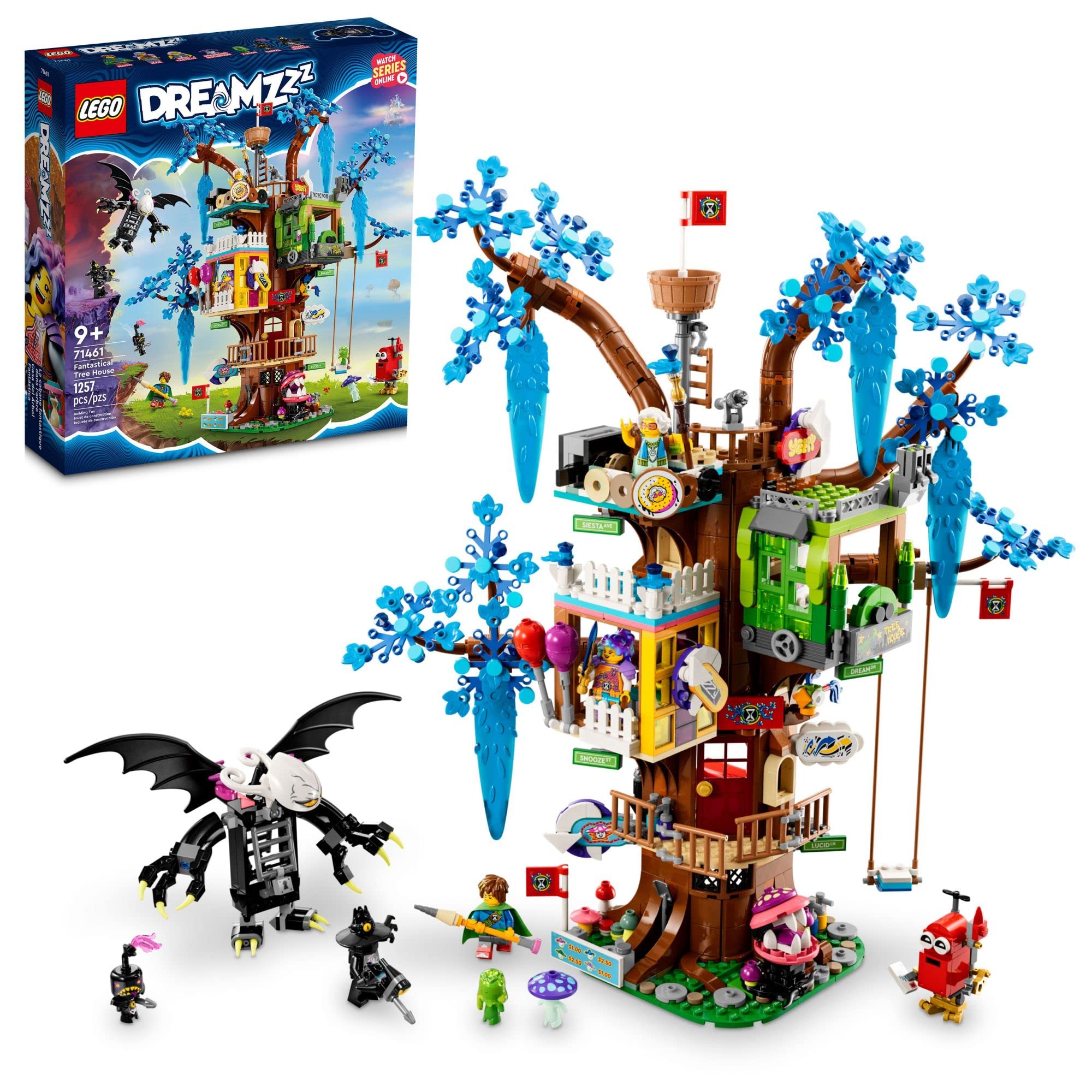 Juguete De Construcción Lego Dreamzzz Fantastical Tree House 71461 Para Niños Mayores De 9 Años - Venta Internacional.