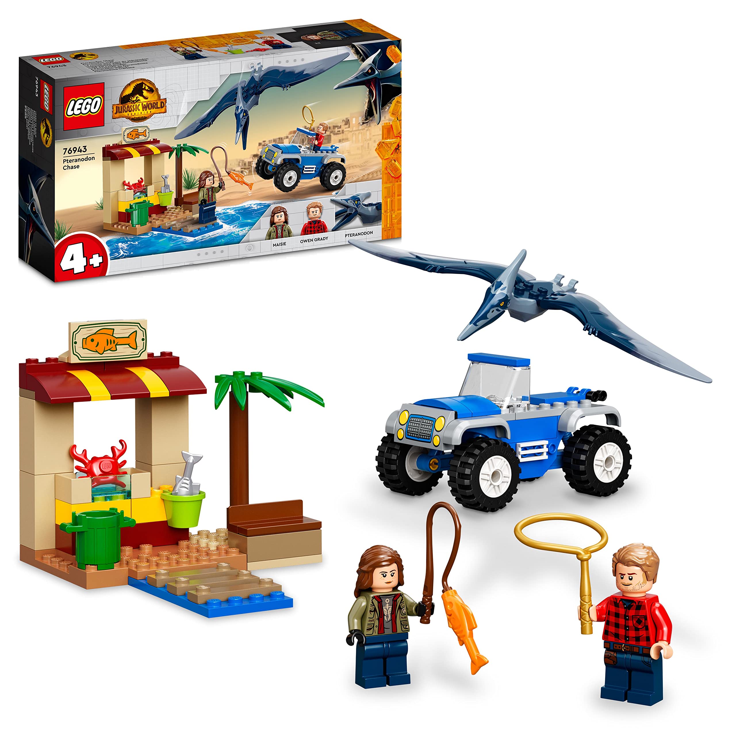 Foto 2 pulgar | Juguete Lego Jurassic World Pteranodon Chase 76943 Con 94 Piezas - Venta Internacional.