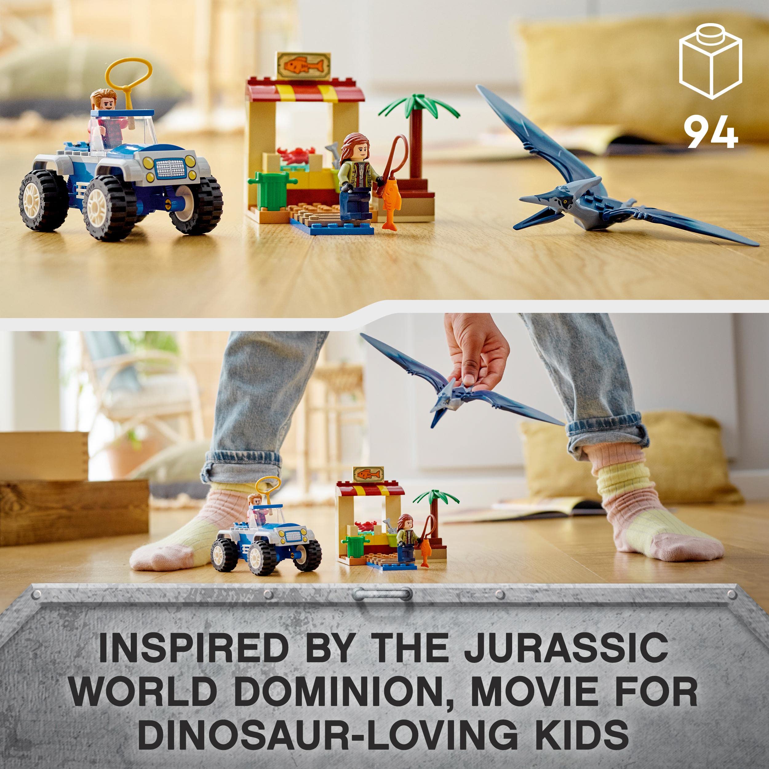 Foto 8 pulgar | Juguete Lego Jurassic World Pteranodon Chase 76943 Con 94 Piezas - Venta Internacional.