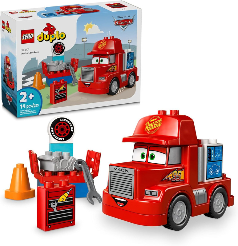 Lego Duplo Disney 10417 Mack En Las Carreras