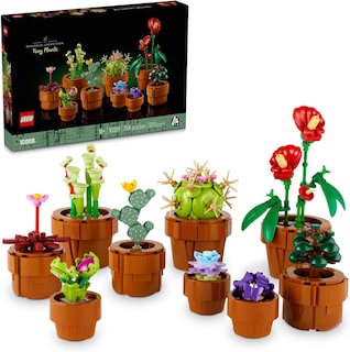 Foto 1 | Lego Icons 10329 Plantas Diminutas