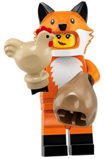 Foto 1 | Disfraz de Zorro Lego Series 19- Venta Internacional