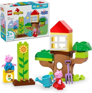 Foto 1 | Lego Duplo 10431 Jardín Y Casa Del Árbol De Peppa Pig
