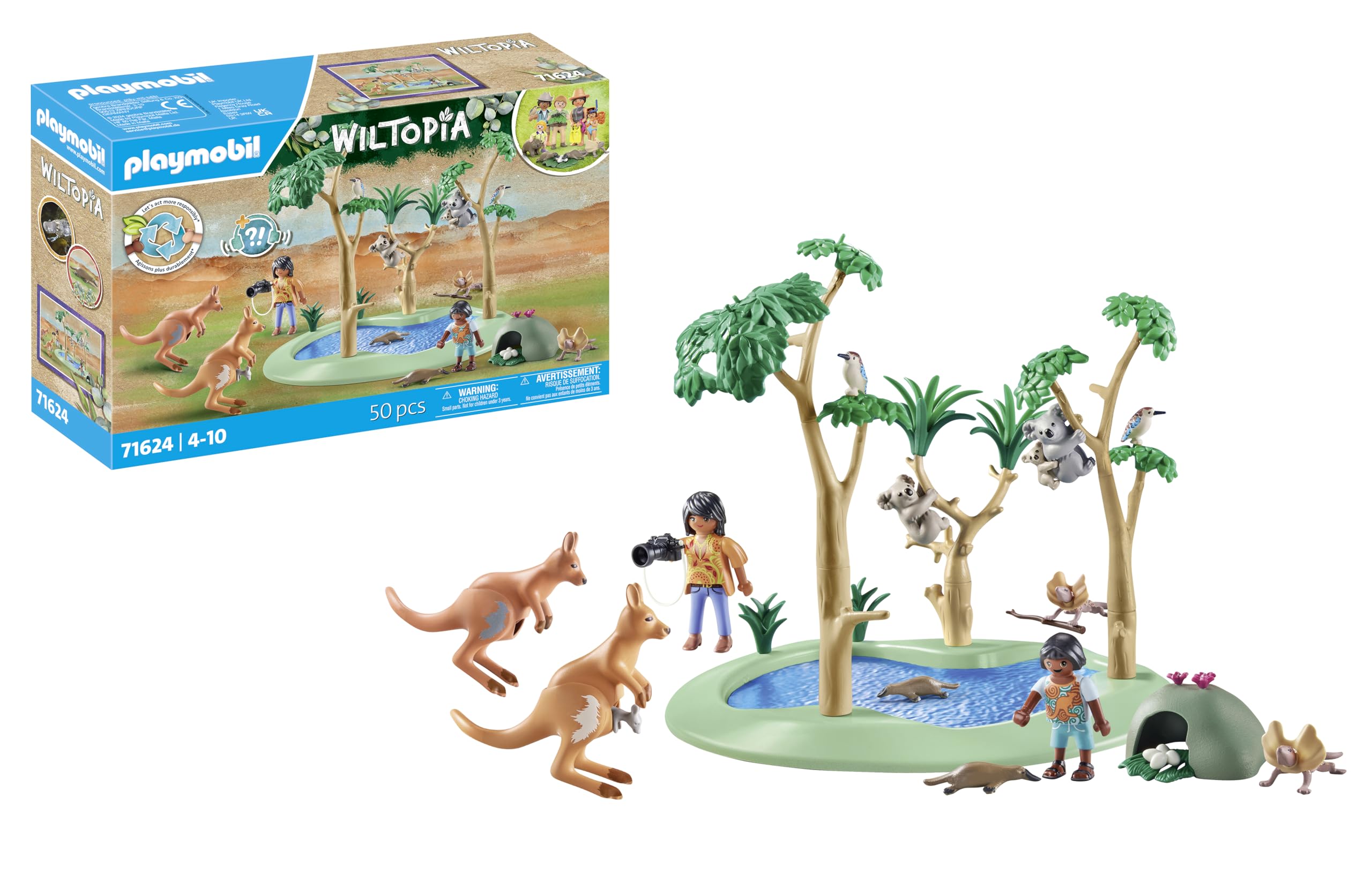 Foto 2 pulgar | Juguete Playmobil Wiltopia: Australian Wildlife Con 50 Piezas - Venta Internacional.