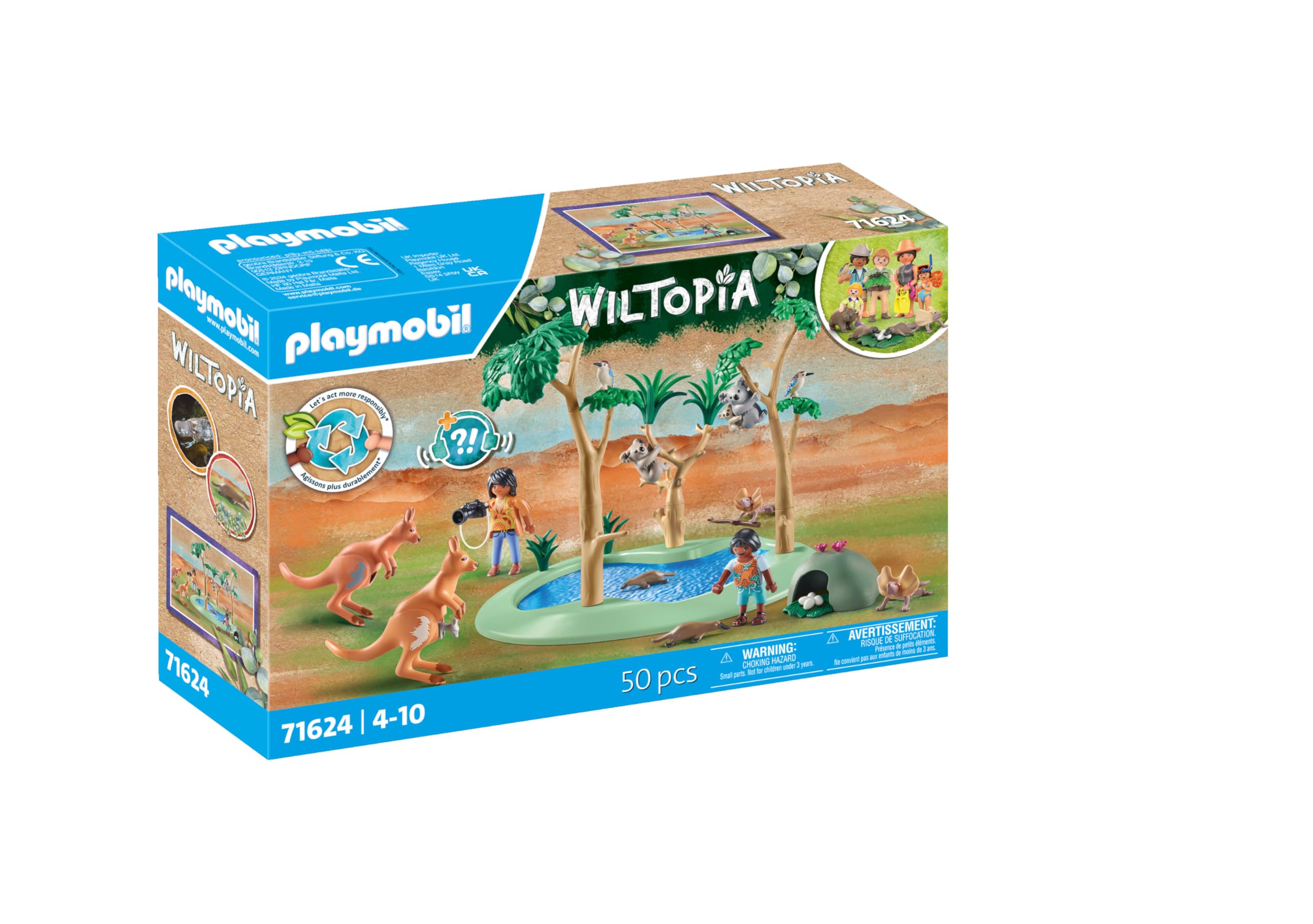 Foto 3 pulgar | Juguete Playmobil Wiltopia: Australian Wildlife Con 50 Piezas - Venta Internacional.