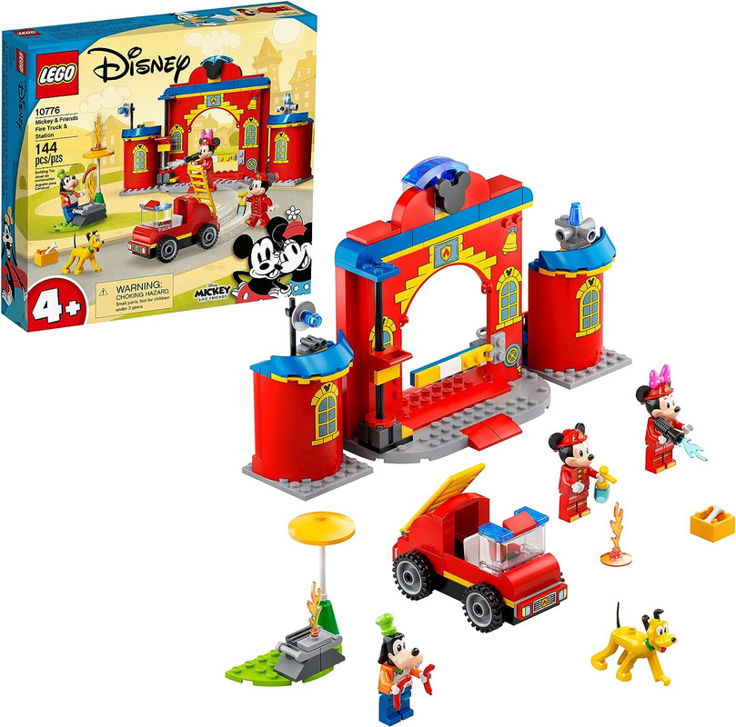 Foto 2 pulgar | Lego Disney 10776 Parque Y Camión De Bomberos De Mickey Y Sus Amigos