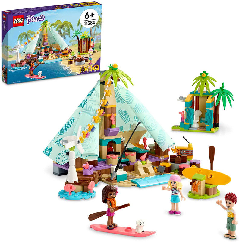 Foto 2 pulgar | Lego Friends 41700 Glamping En La Playa