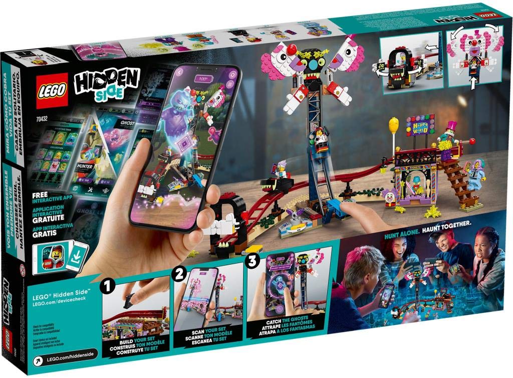 Juguete Lego Hidden Side Haunted Fairground 70432 Con Ar 8+ Y - Venta Internacional.