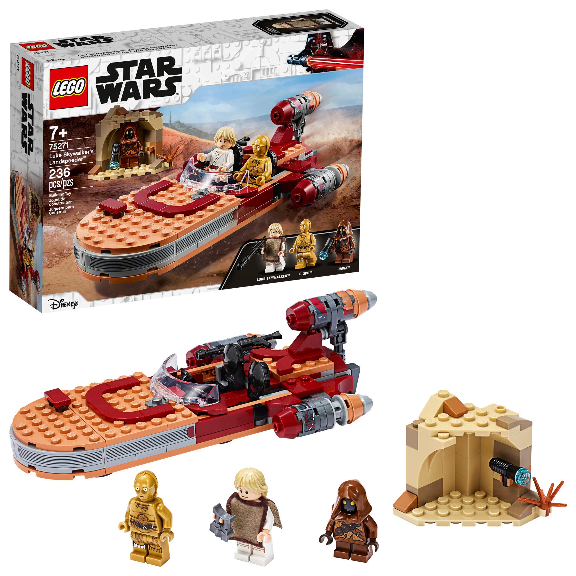 Kit De Construcción Lego Star Wars Landspeeder De Luke Skywalker - Venta Internacional.